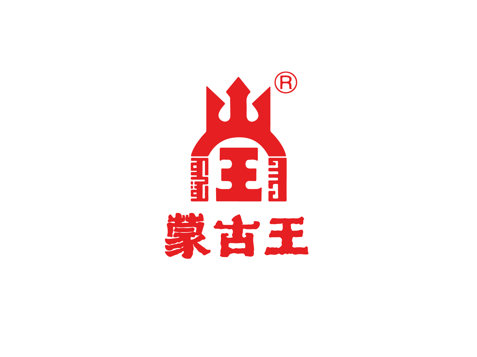 蒙古王logo标志设计