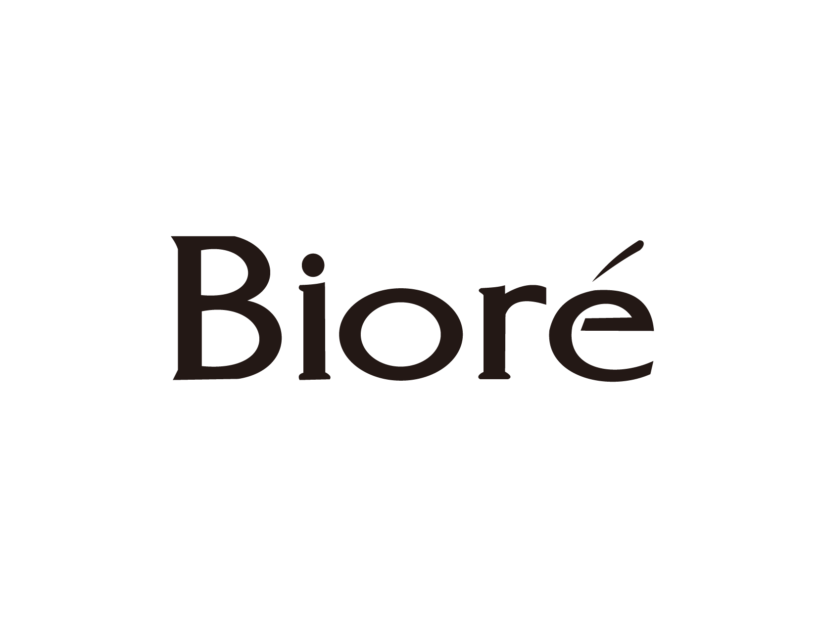Biore碧柔logo标志设计