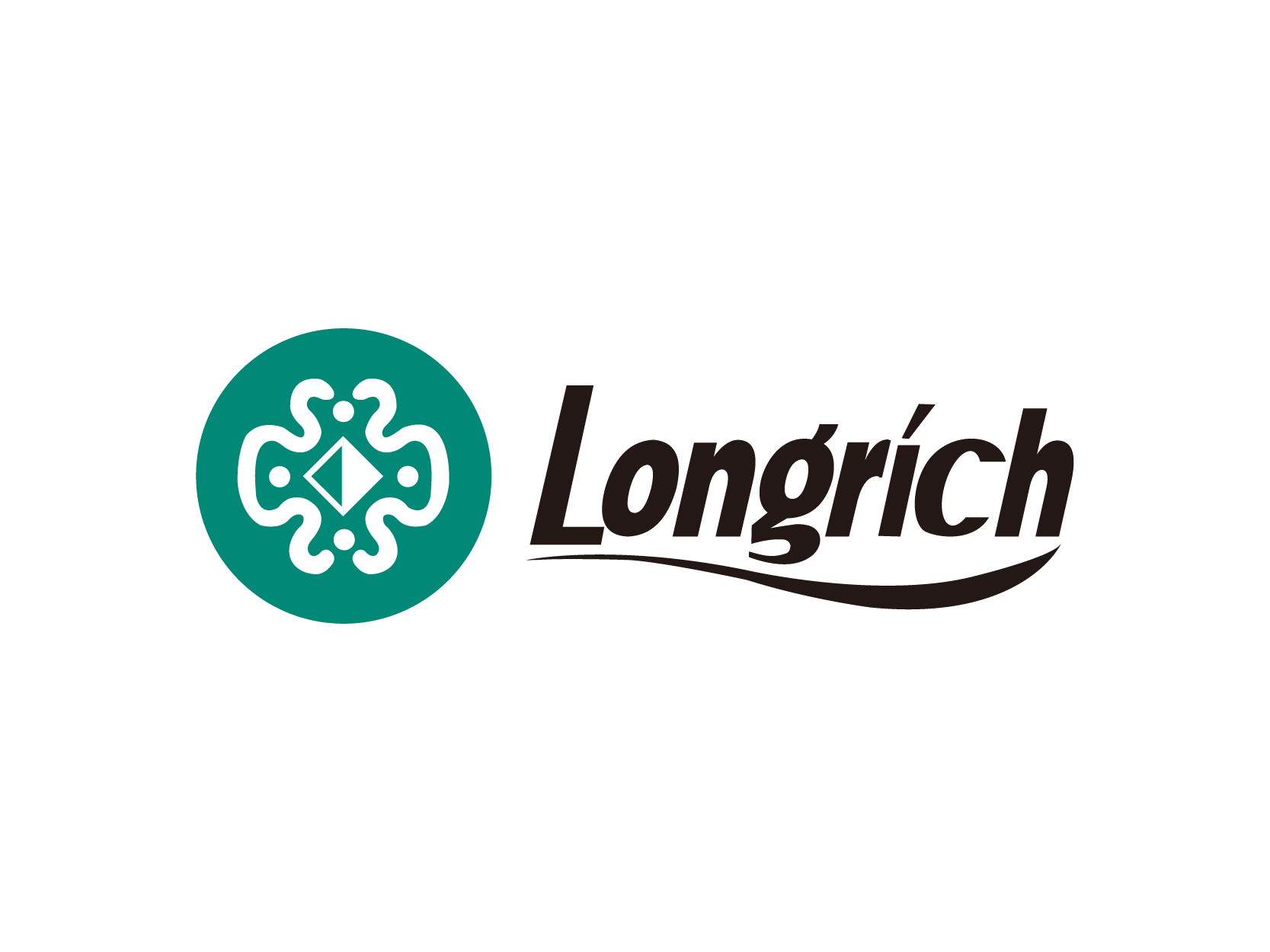 隆力奇Longrich标志logo设计