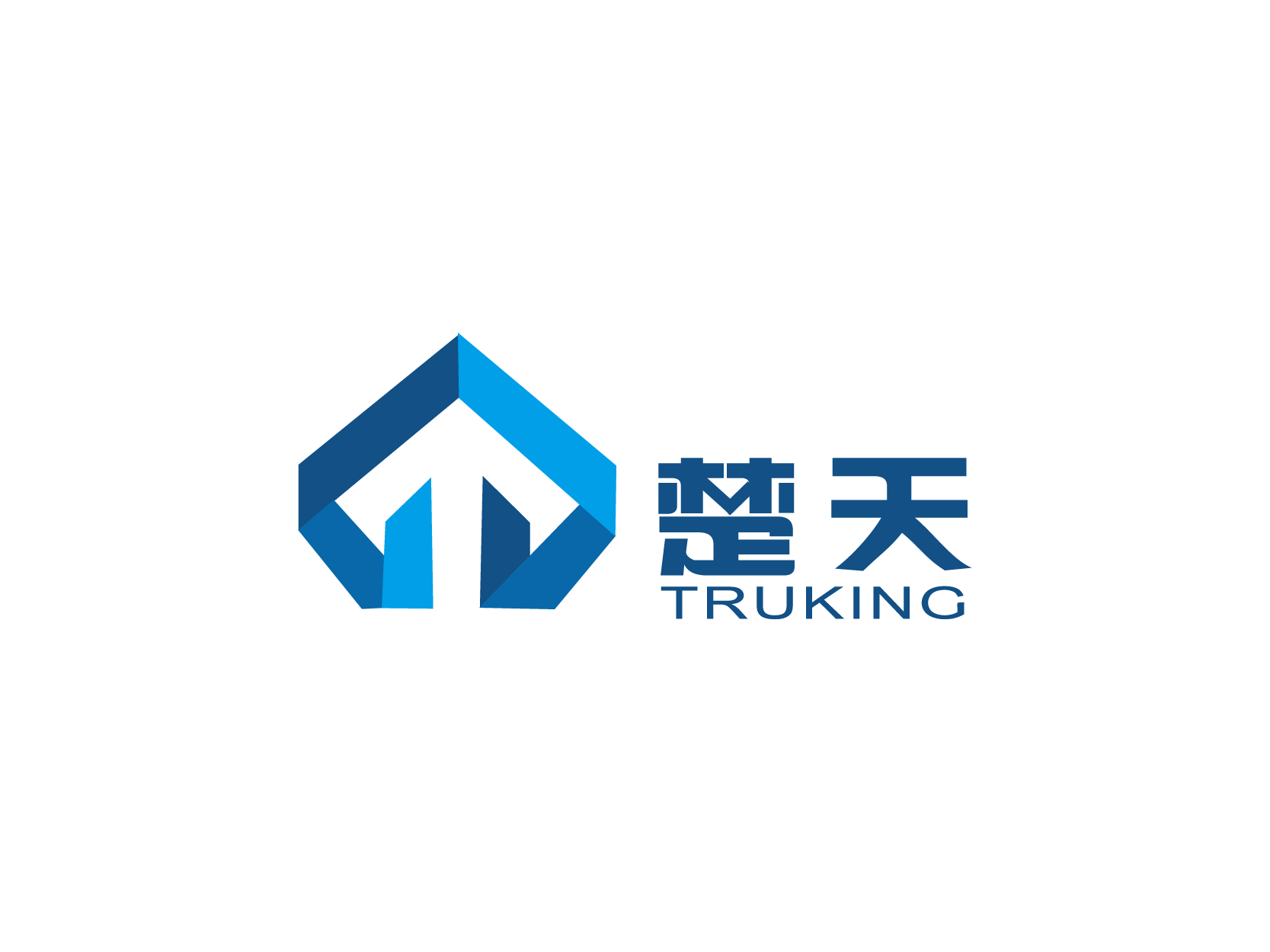 楚天truking标志logo设计