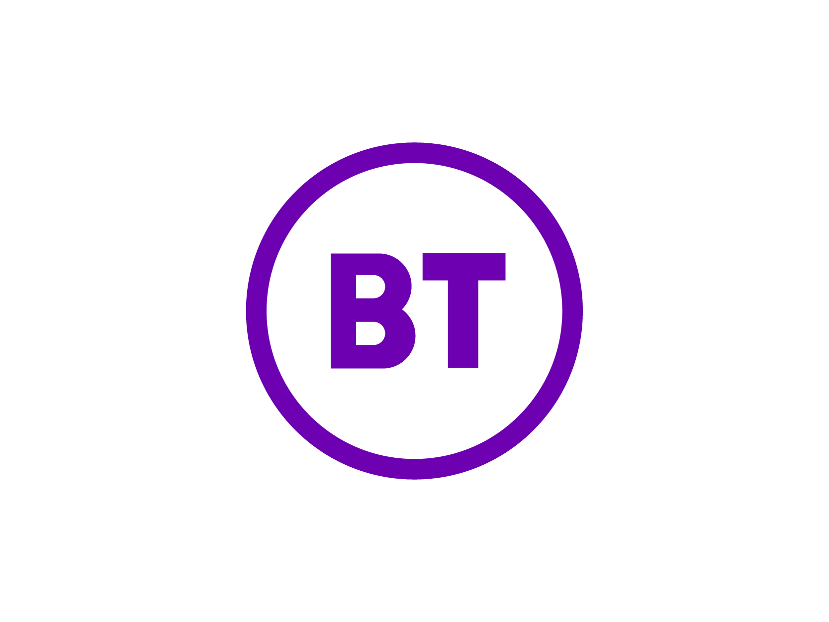 BT英国跨国电信标志logo设计