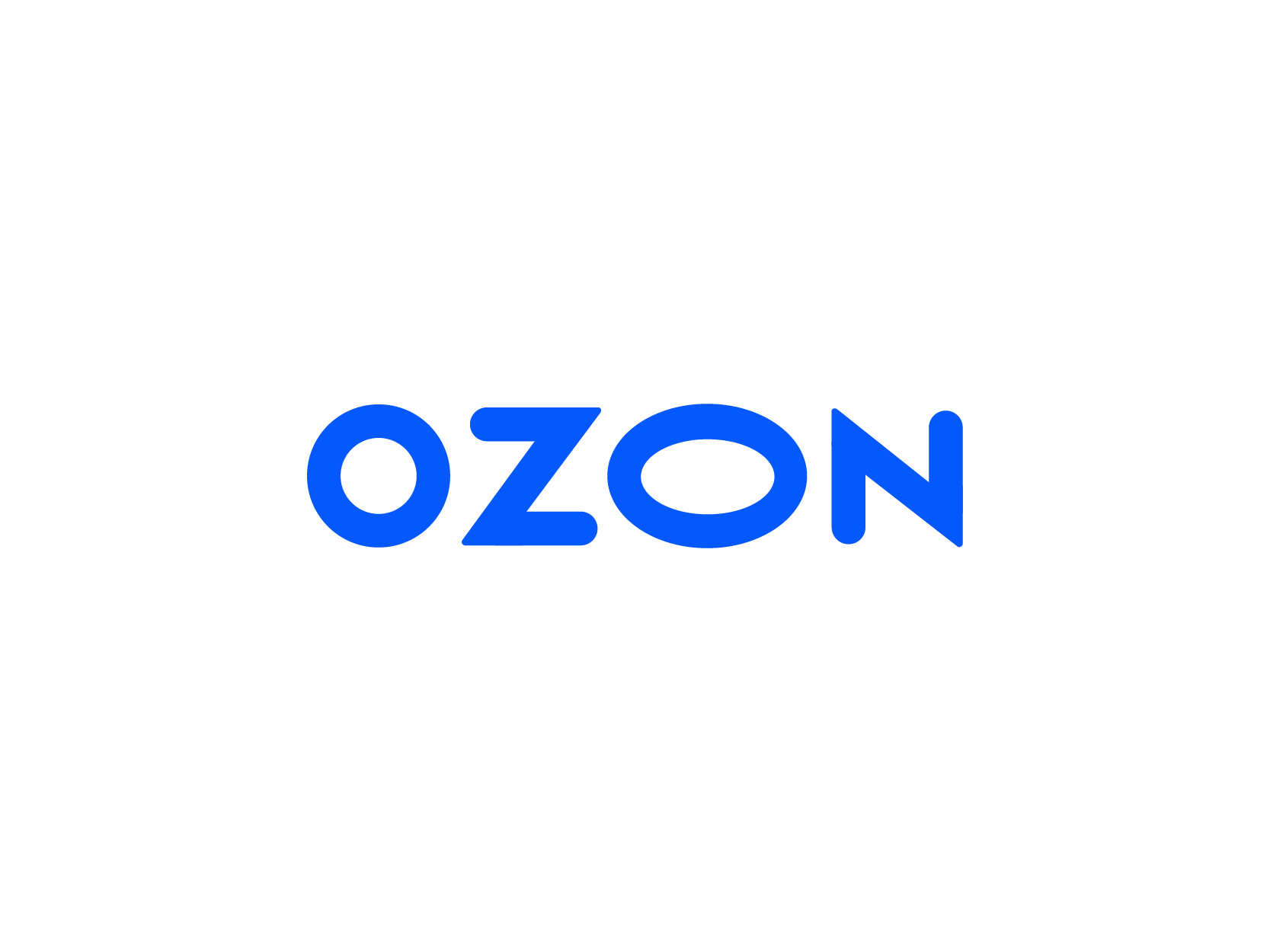 Ozon俄罗斯在线零售平台logo标志设计