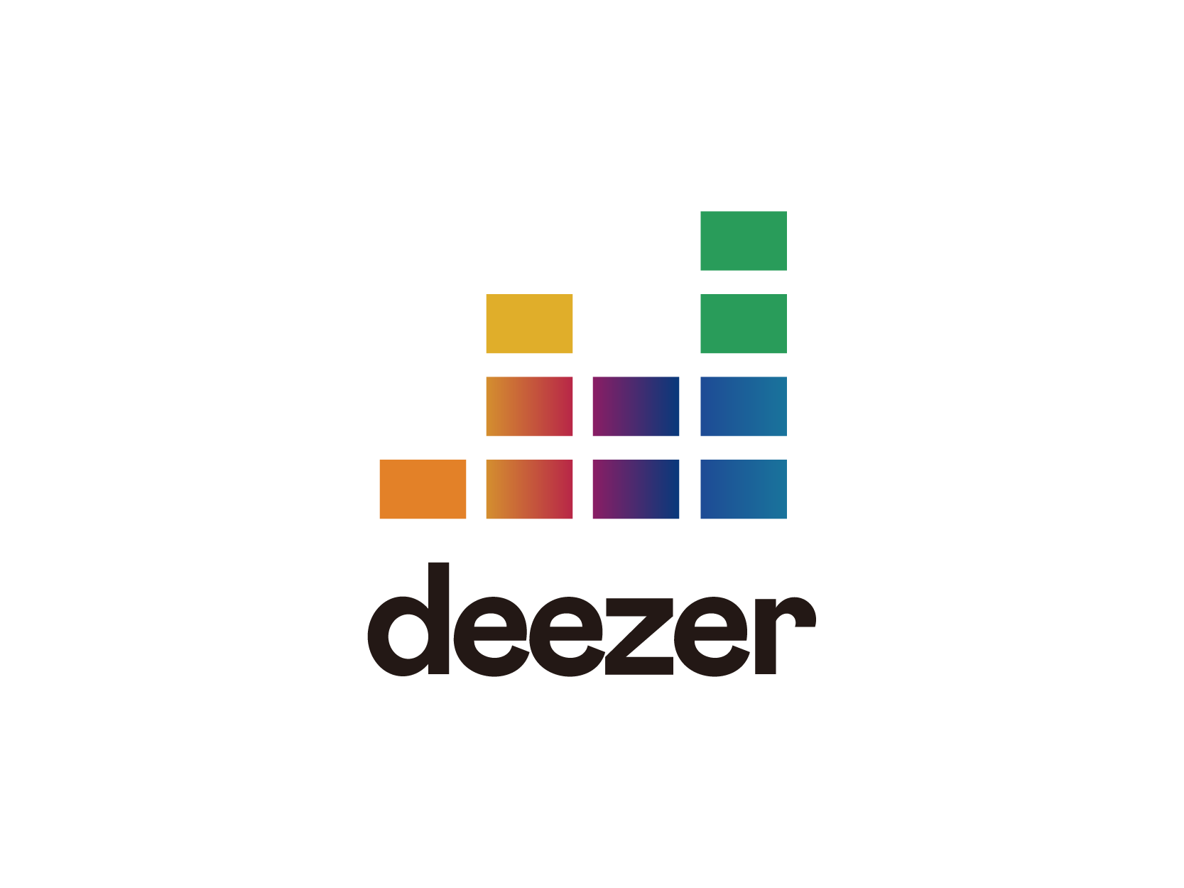 Deezer(法国在线音乐平台)标志logo设计