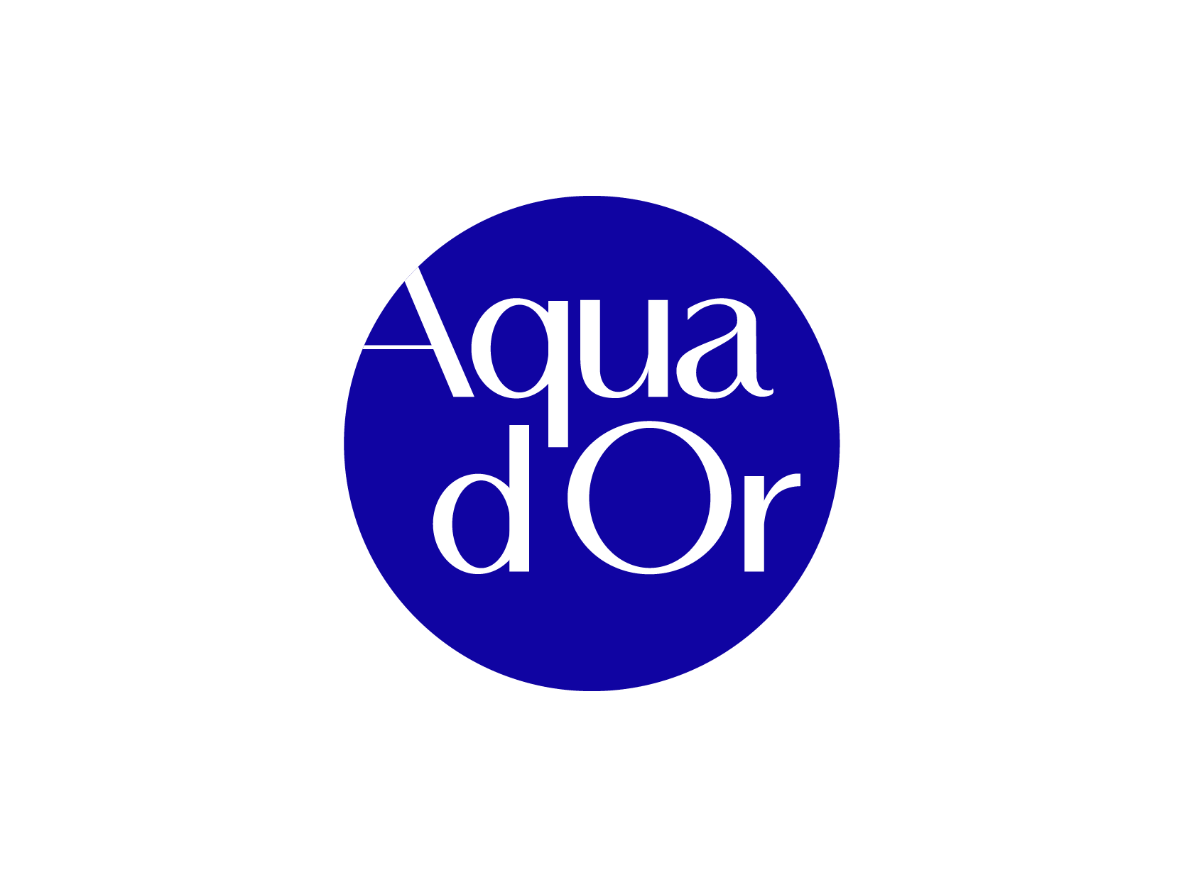 Aqua D’or丹麦矿泉水标志logo设计