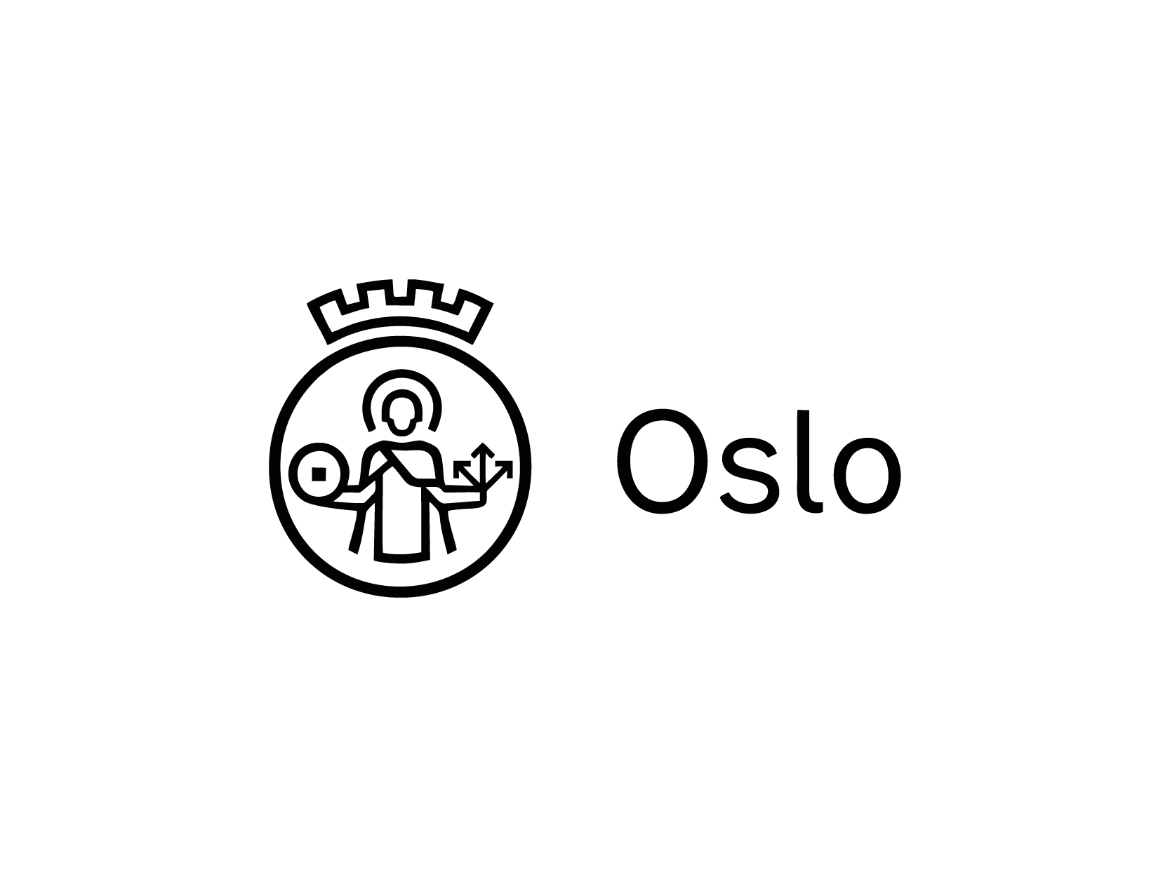 挪威首都奥斯陆市（Oslo）logo标志设计