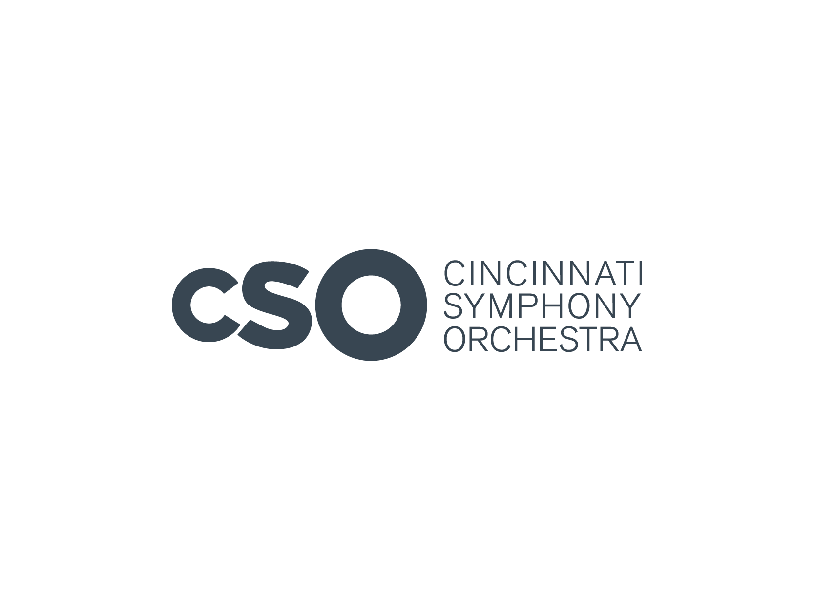 辛辛那提交响乐团（Cincinnati Symphony Orchestra）标志矢量图