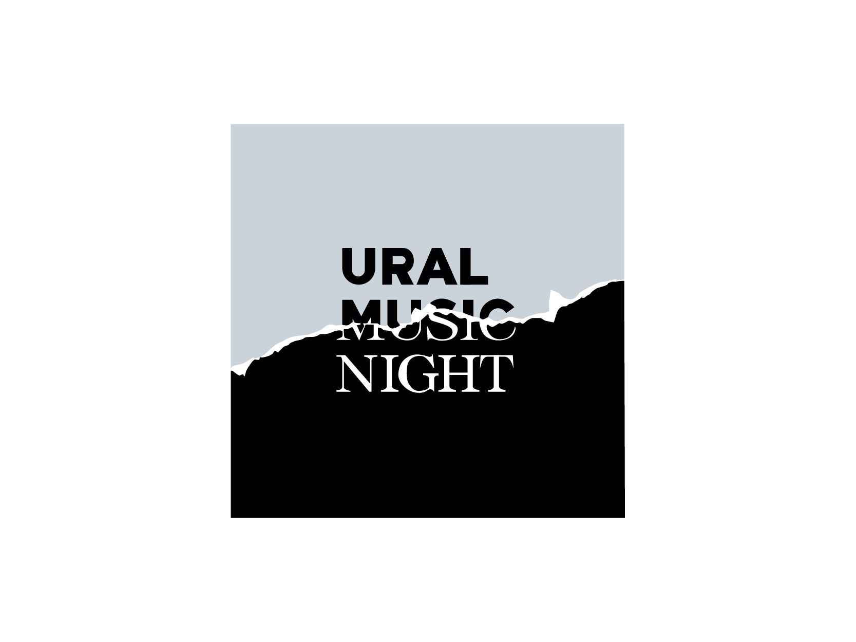 乌拉尔音乐之夜（Ural Music Night）标志矢量图