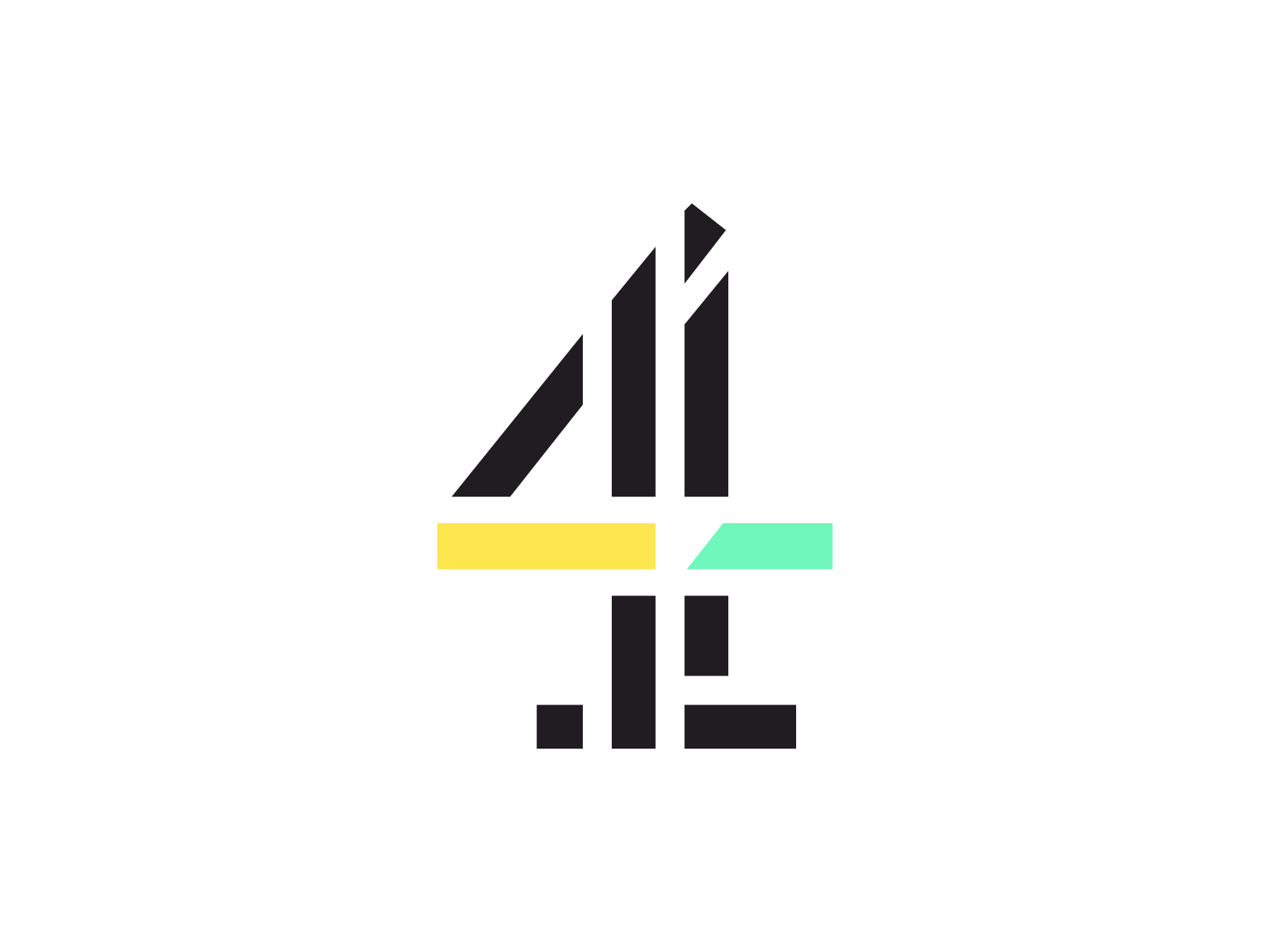 Channel4（第4频道）标志logo设计