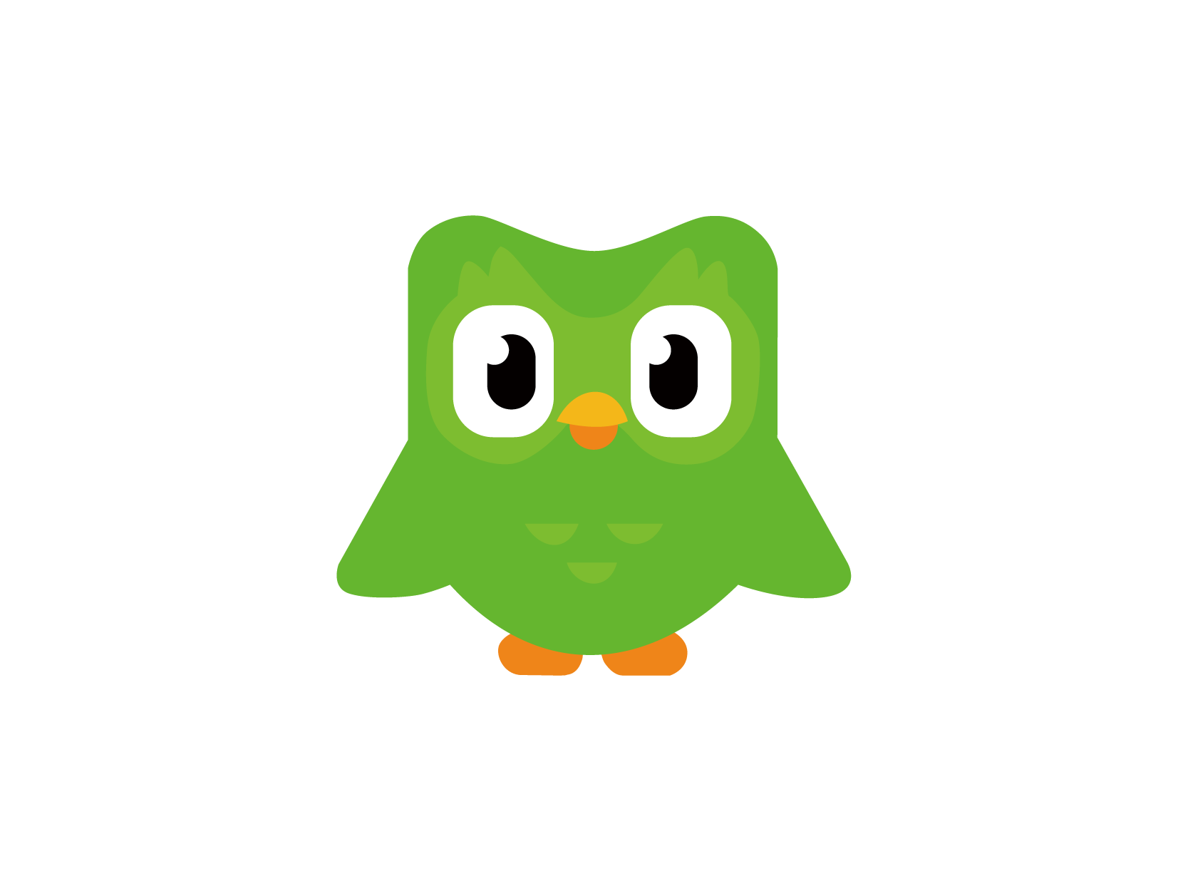 Duolingo多邻国标志logo设计