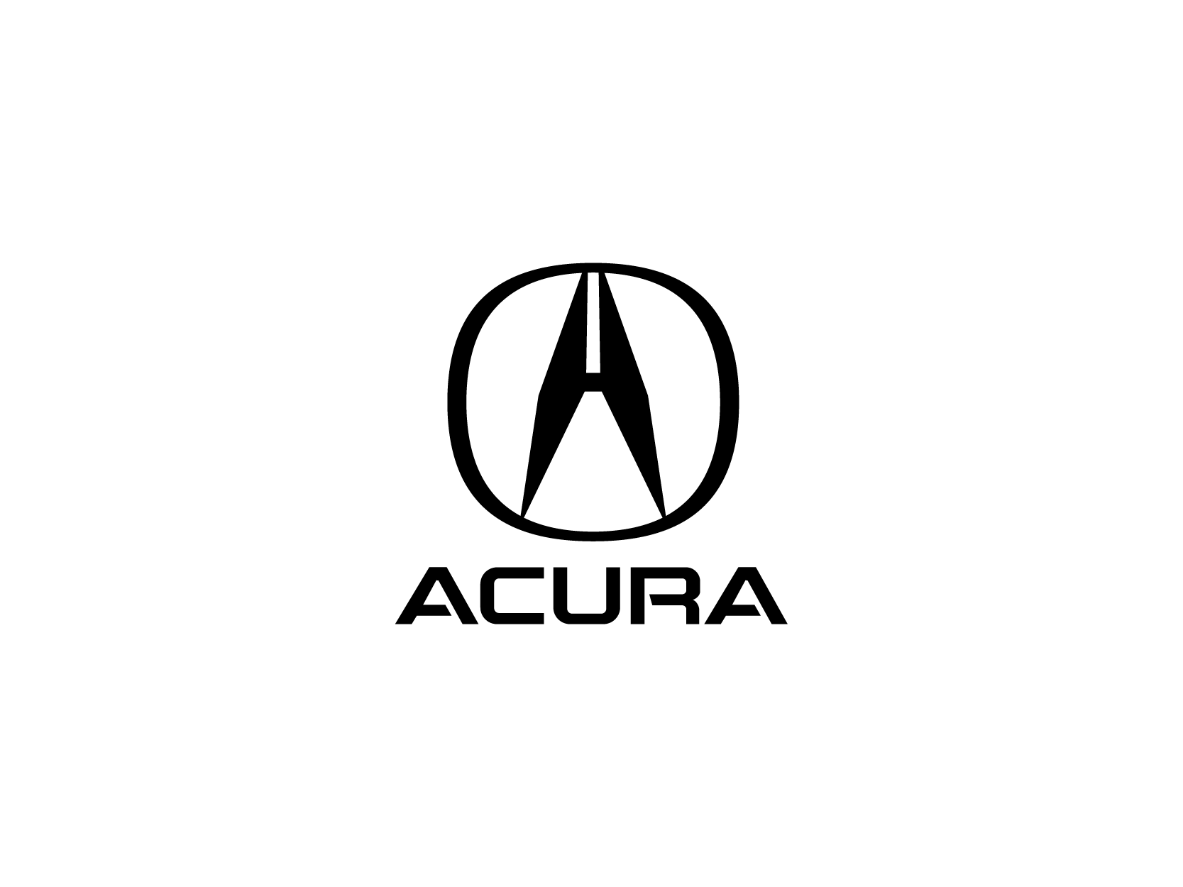 Acura讴歌标志logo设计