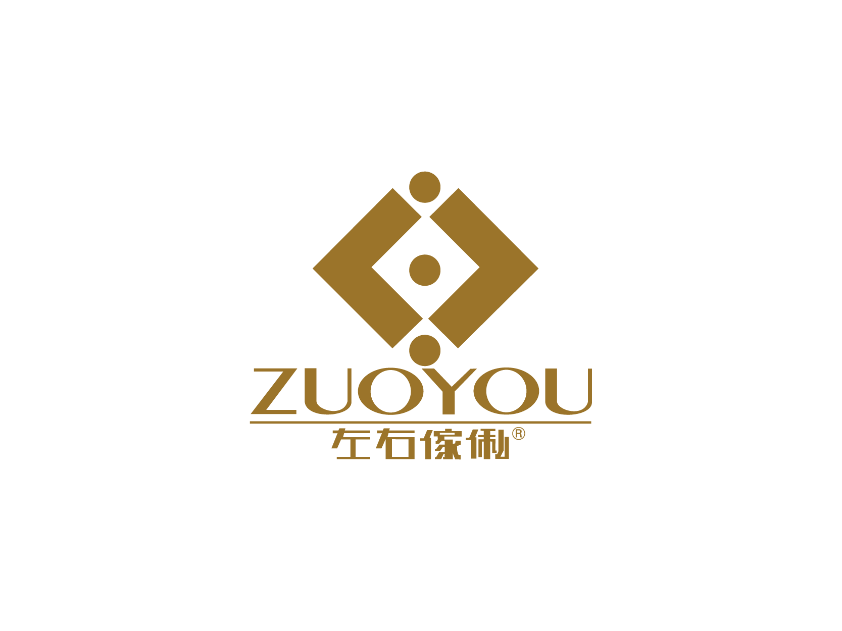 左右傢俬ZUOYOU标志logo设计
