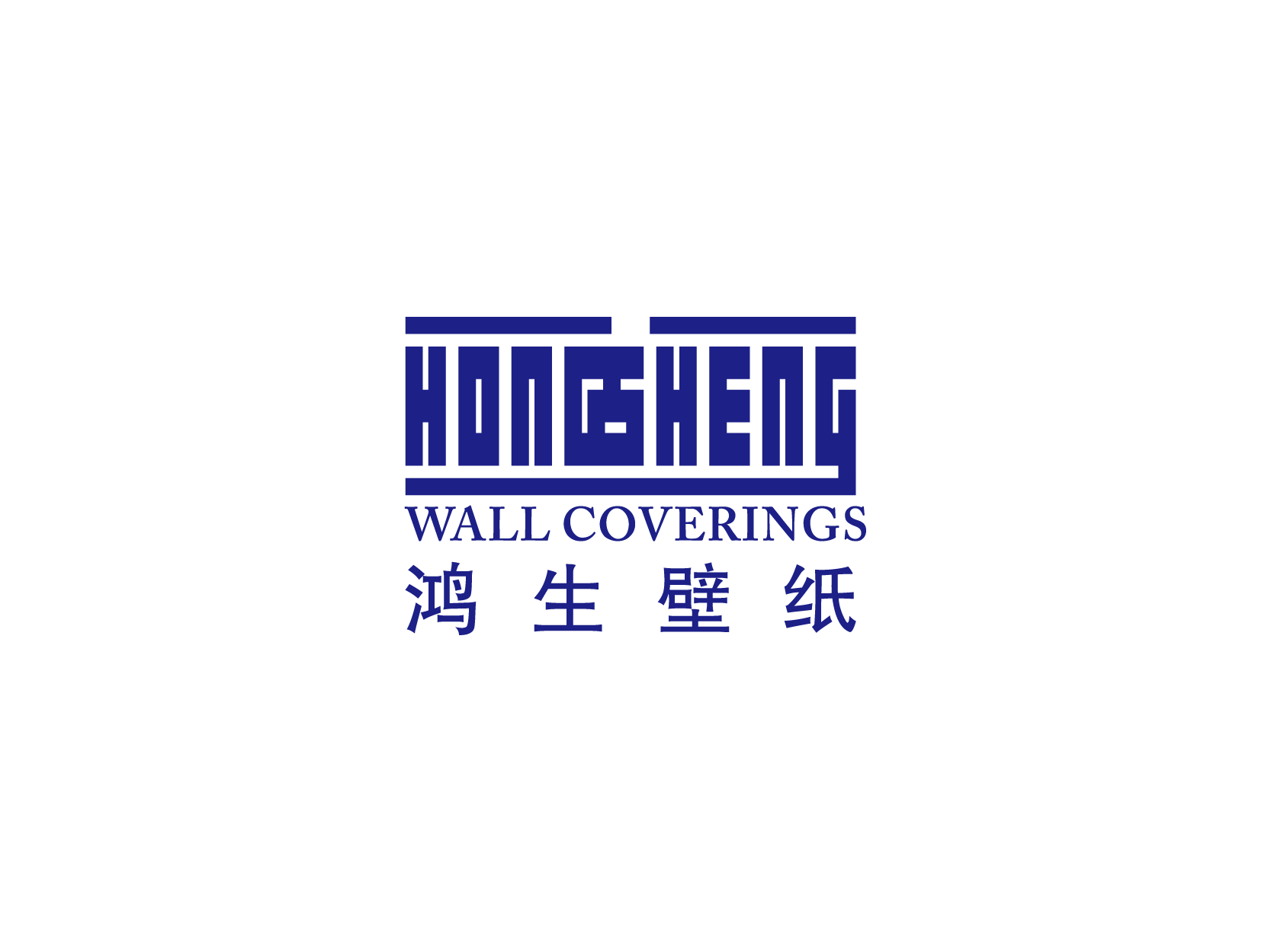 鸿生标志logo设计