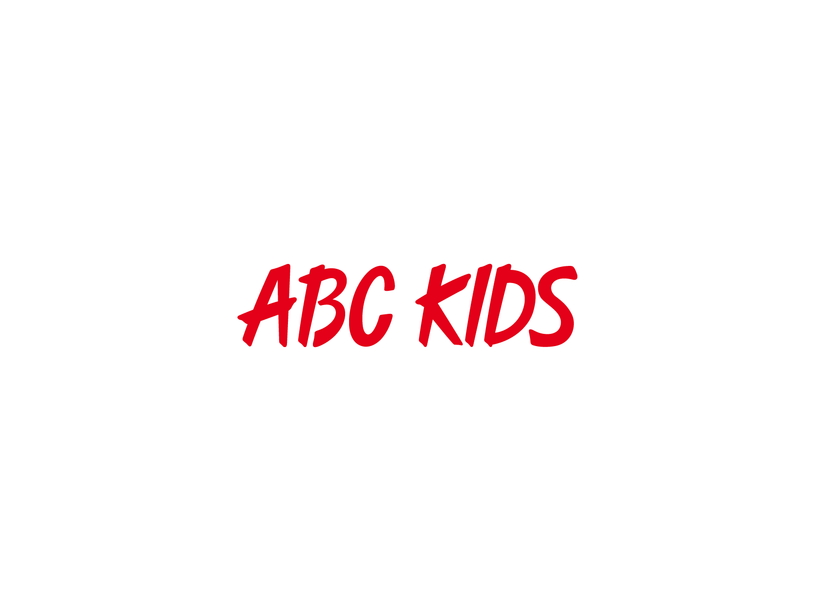 ABC KIDS标志矢量图