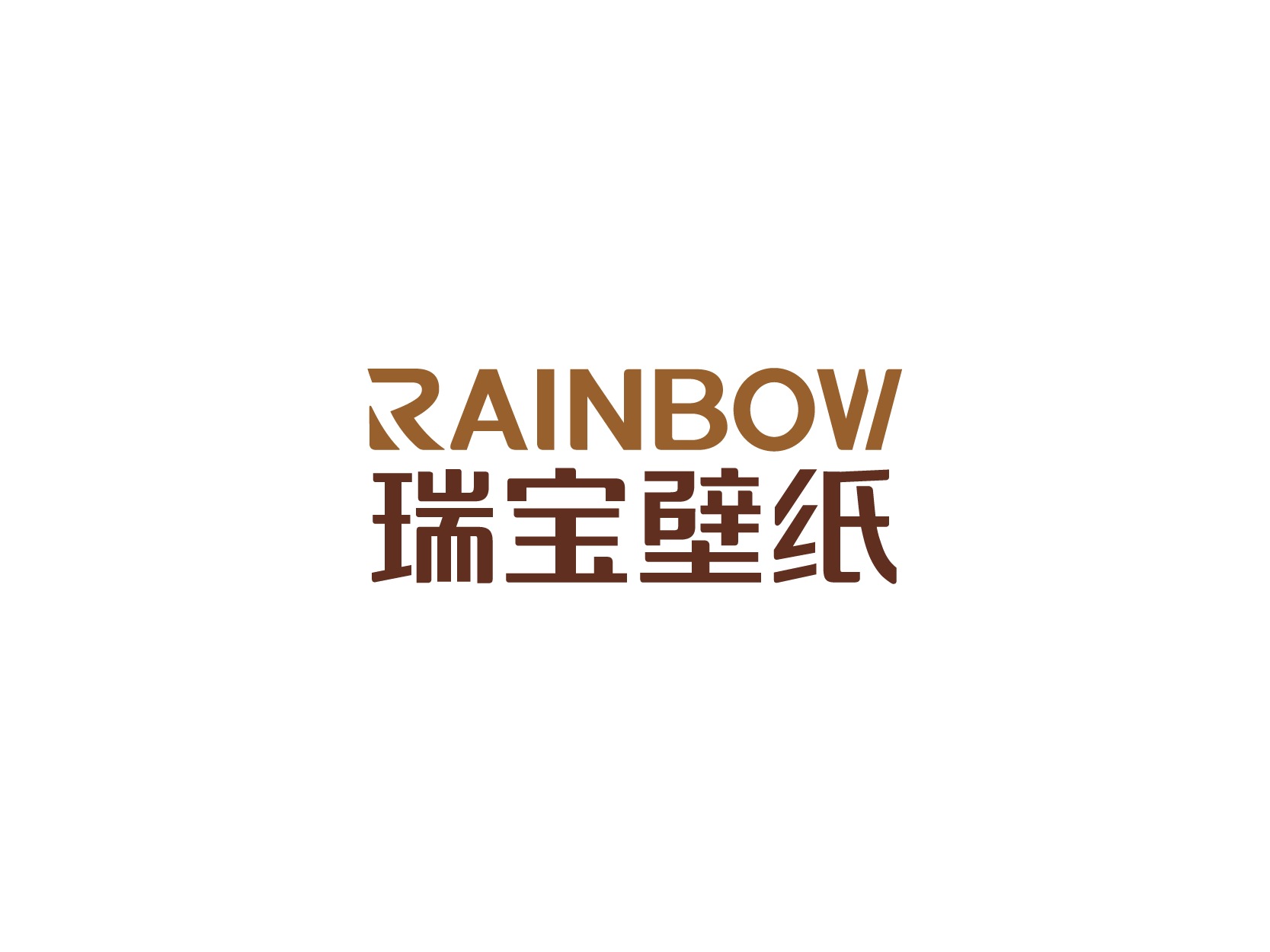 瑞宝Rainbow标志矢量图