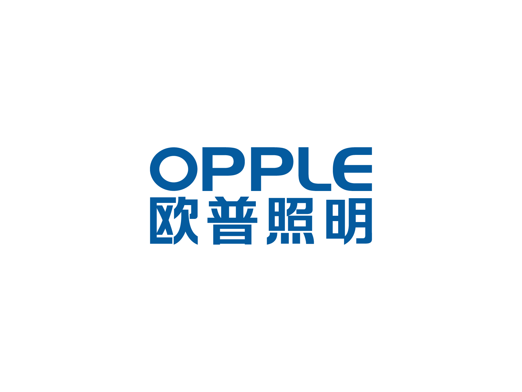 欧普照明OPPLE标志矢量图