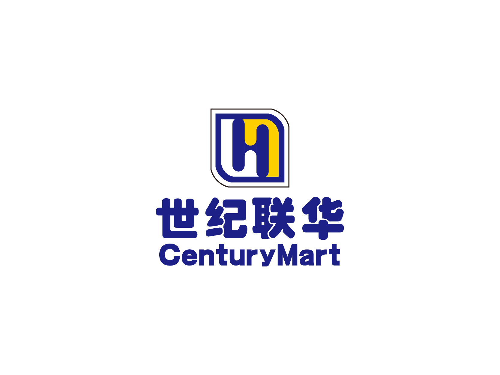 联华超市logo标志设计