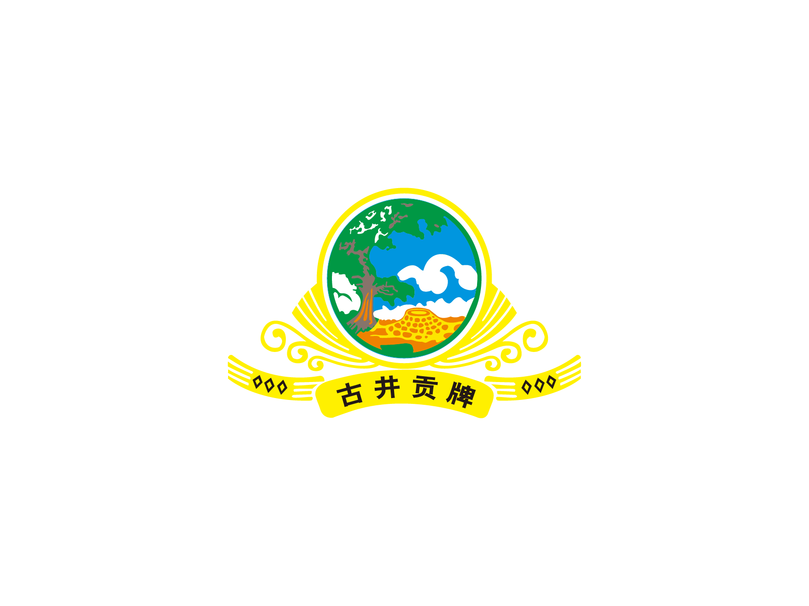 古井贡酒标志logo设计