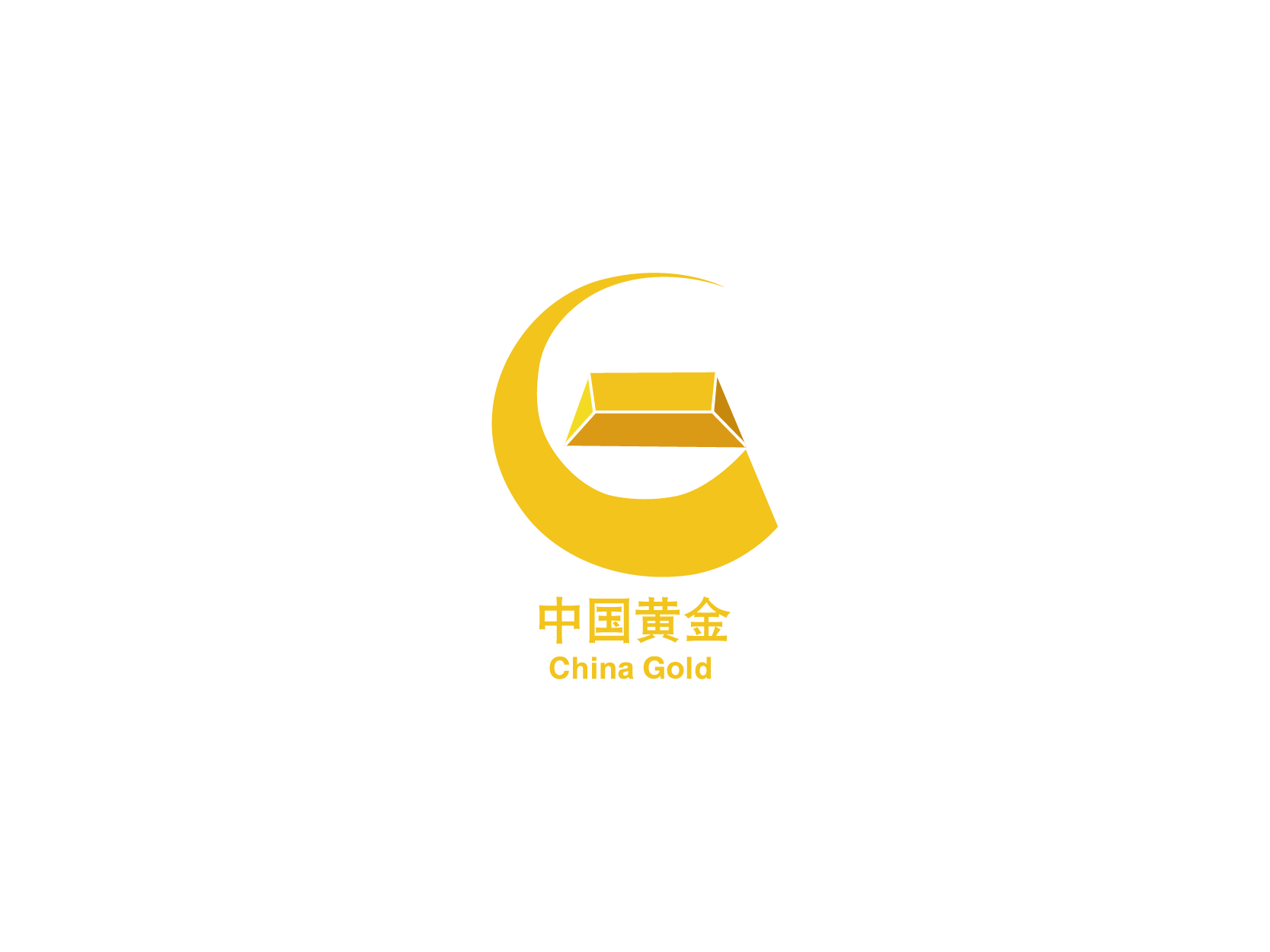中国黄金标志矢量图