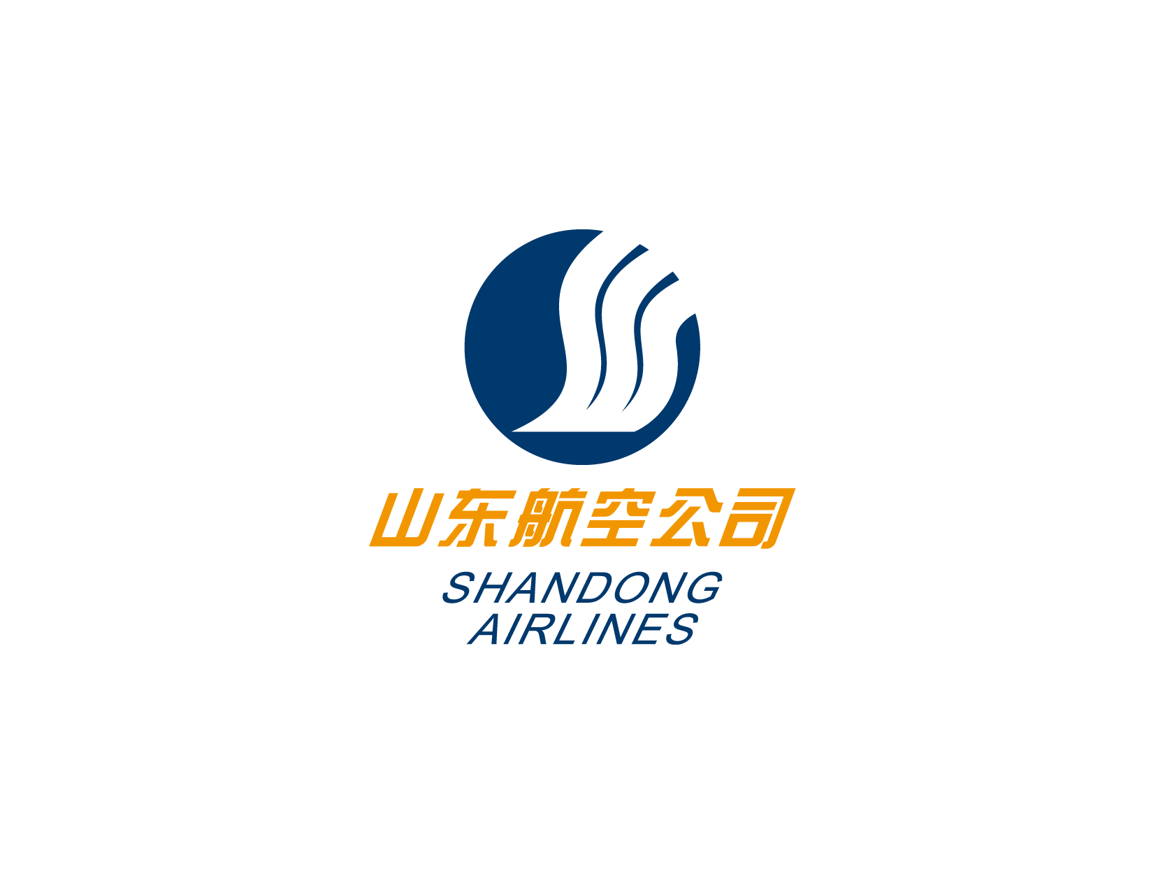 山东航空logo标志设计