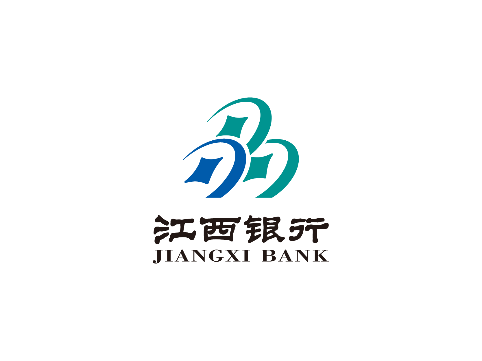 江西银行标志logo设计