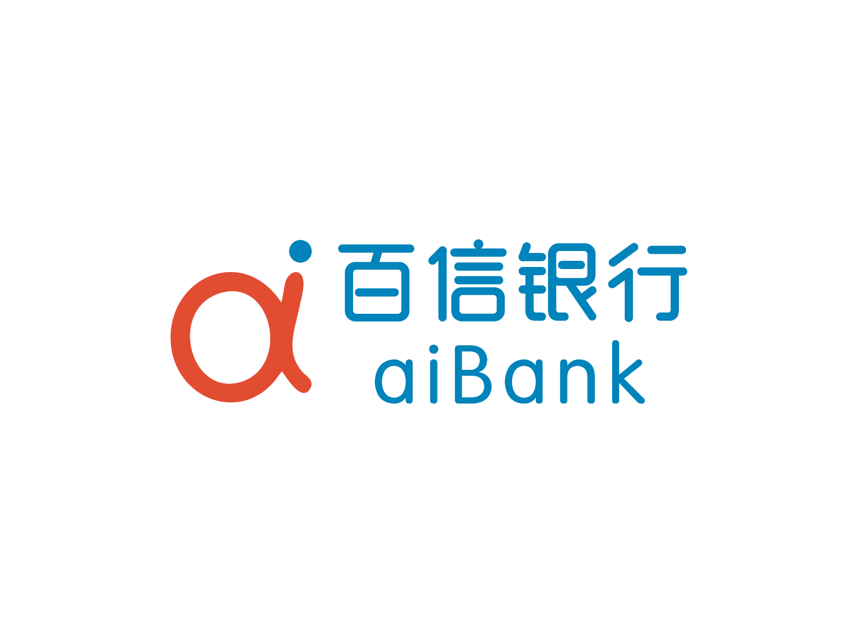 百信银行aiBanklogo标志设计