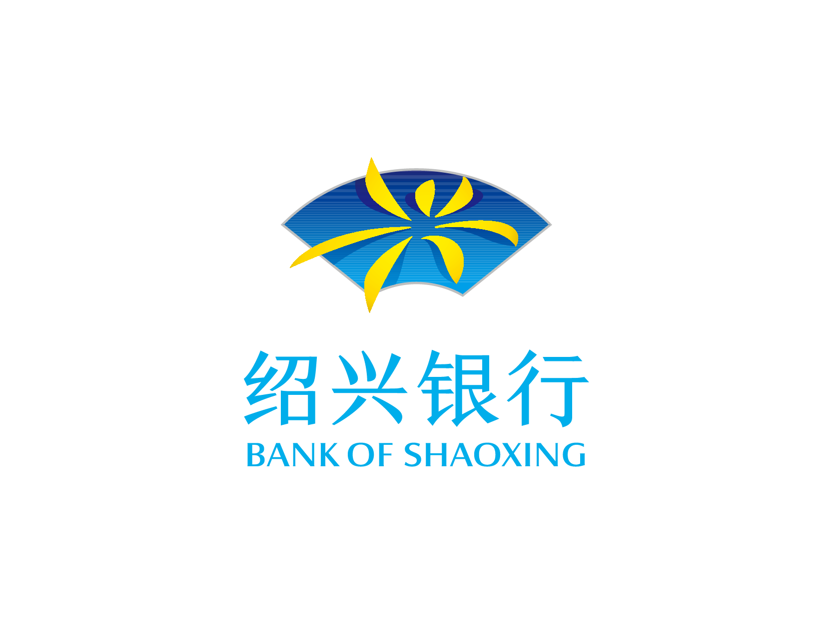 绍兴银行logo标志设计