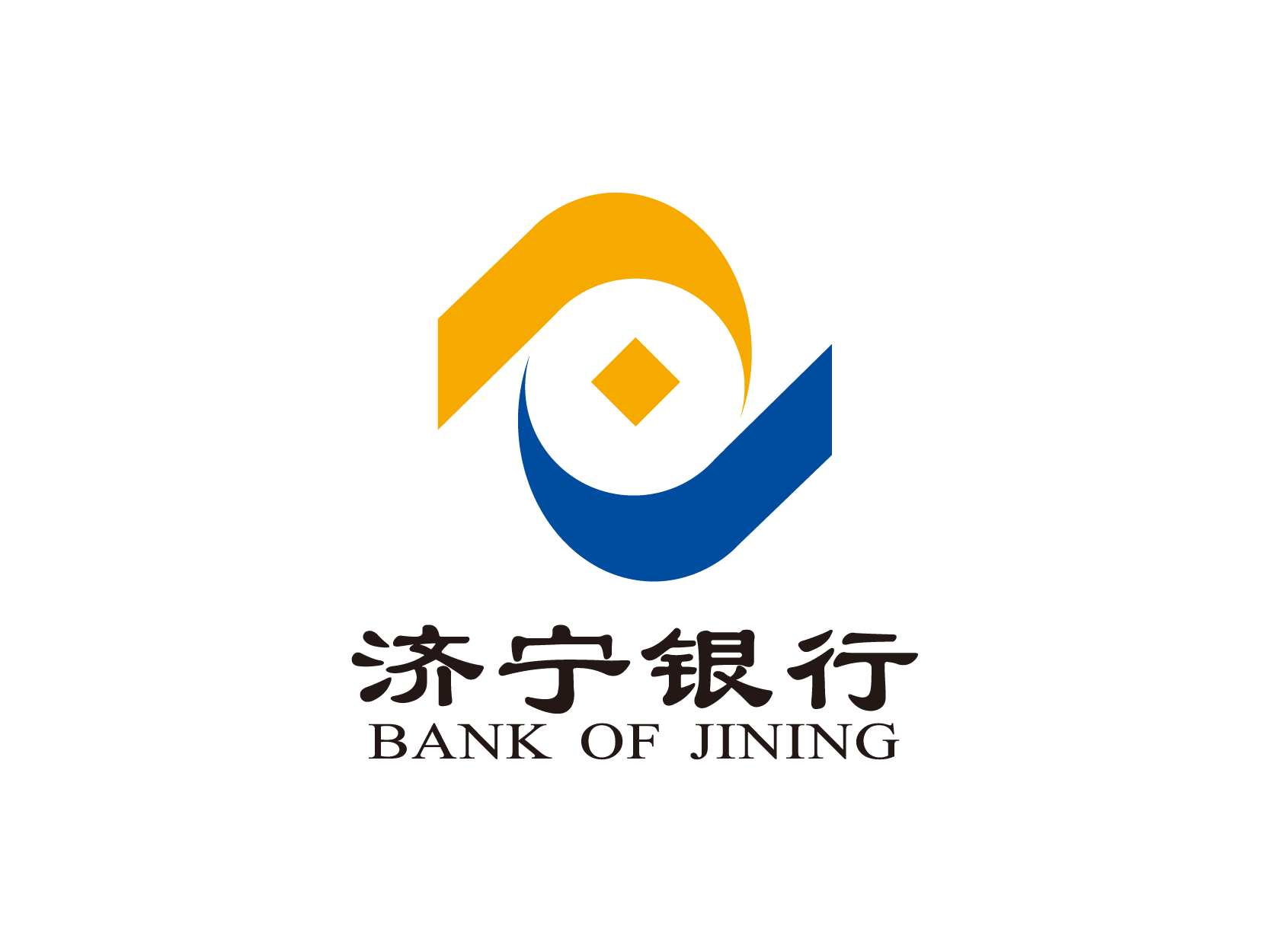 济宁银行logo标志设计