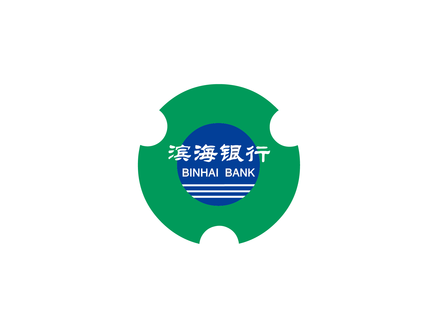 天津滨海农商行logo标志设计