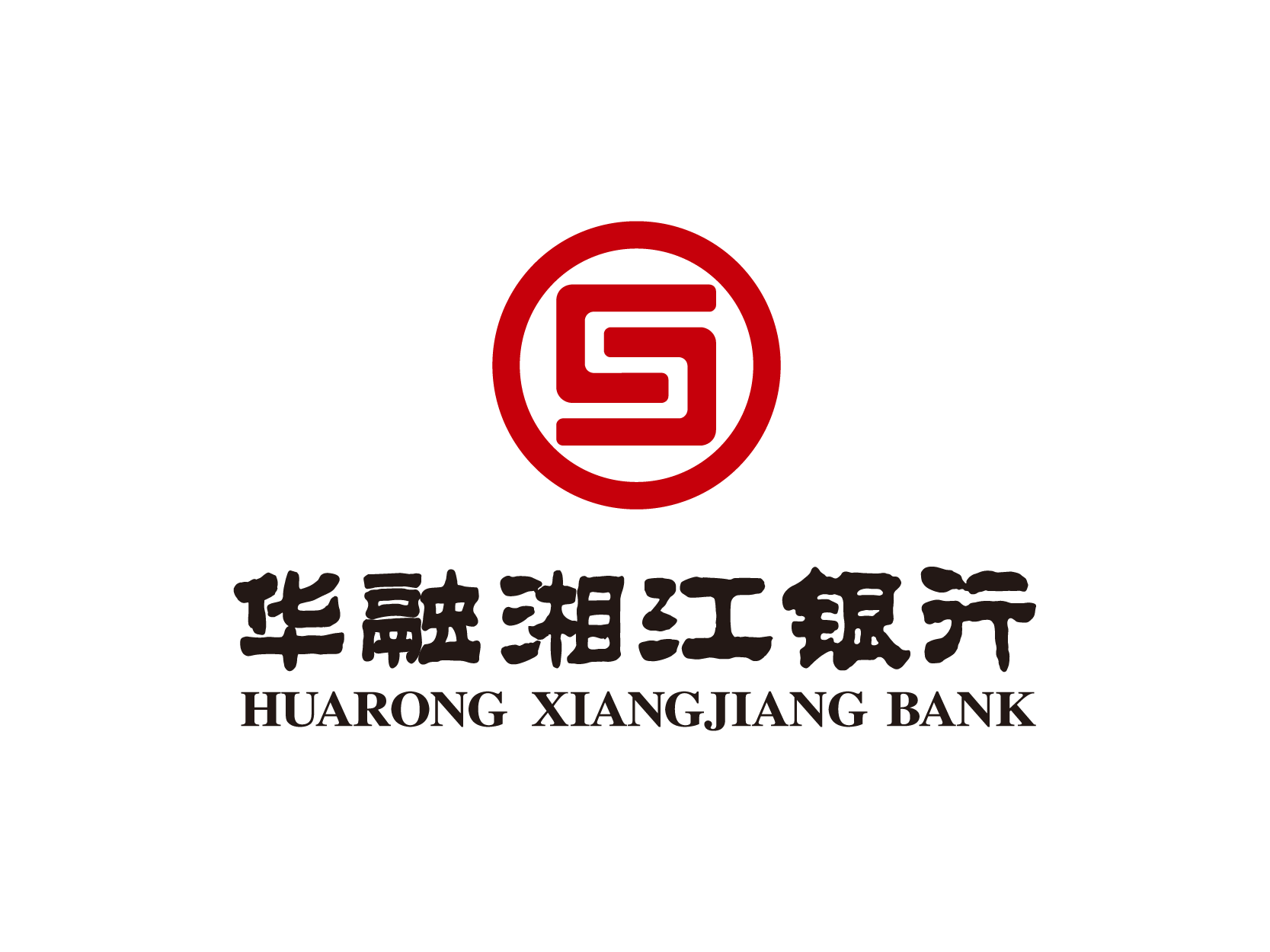 华融湘江银行标志logo设计