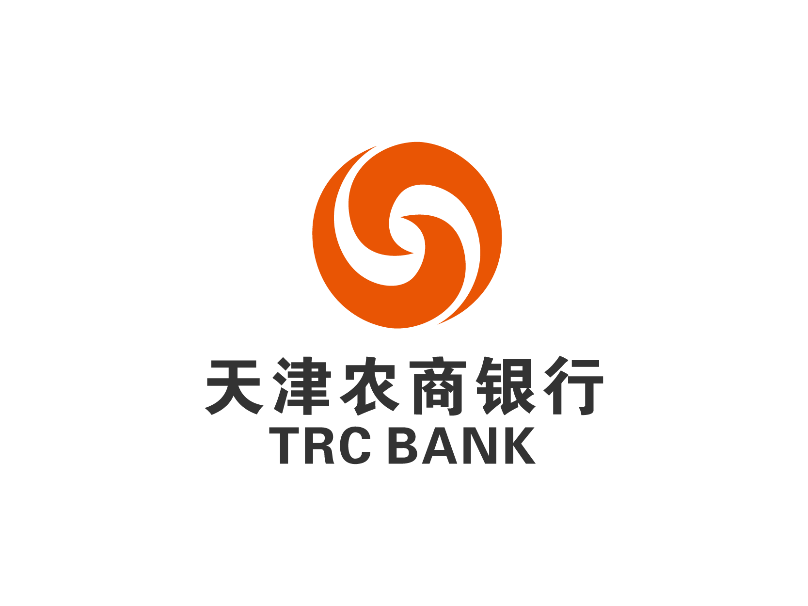 天津农商银行TRC BANKlogo标志设计