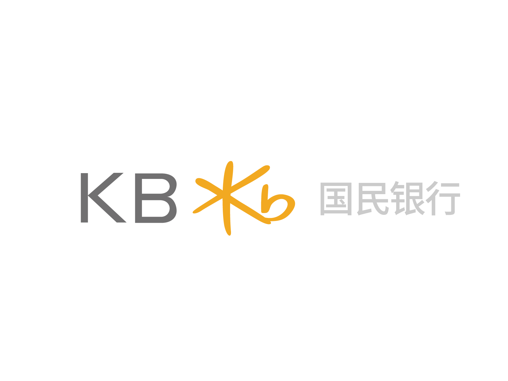 韩国国民银行标志logo设计