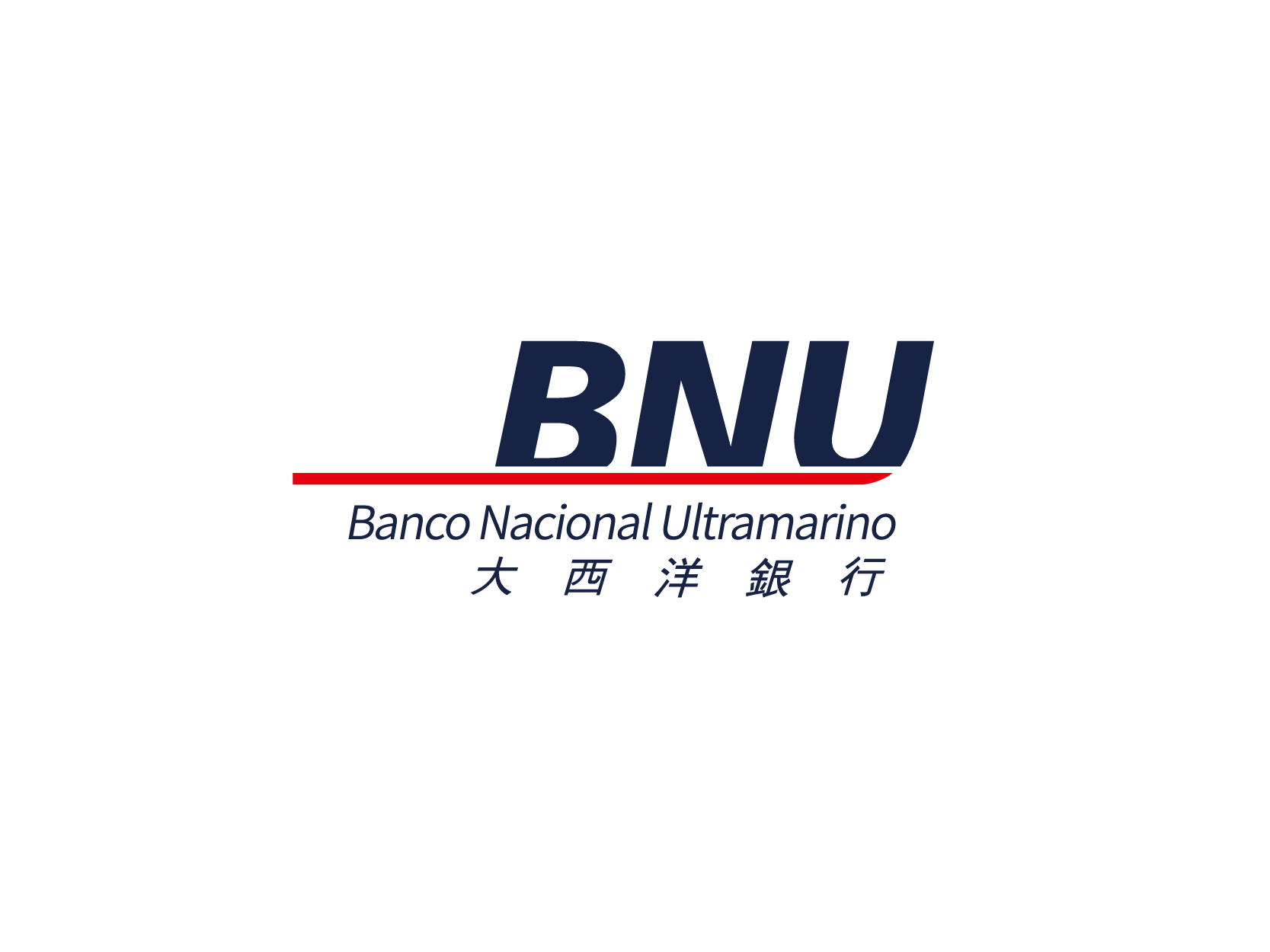 大西洋银行BNU标志logo设计