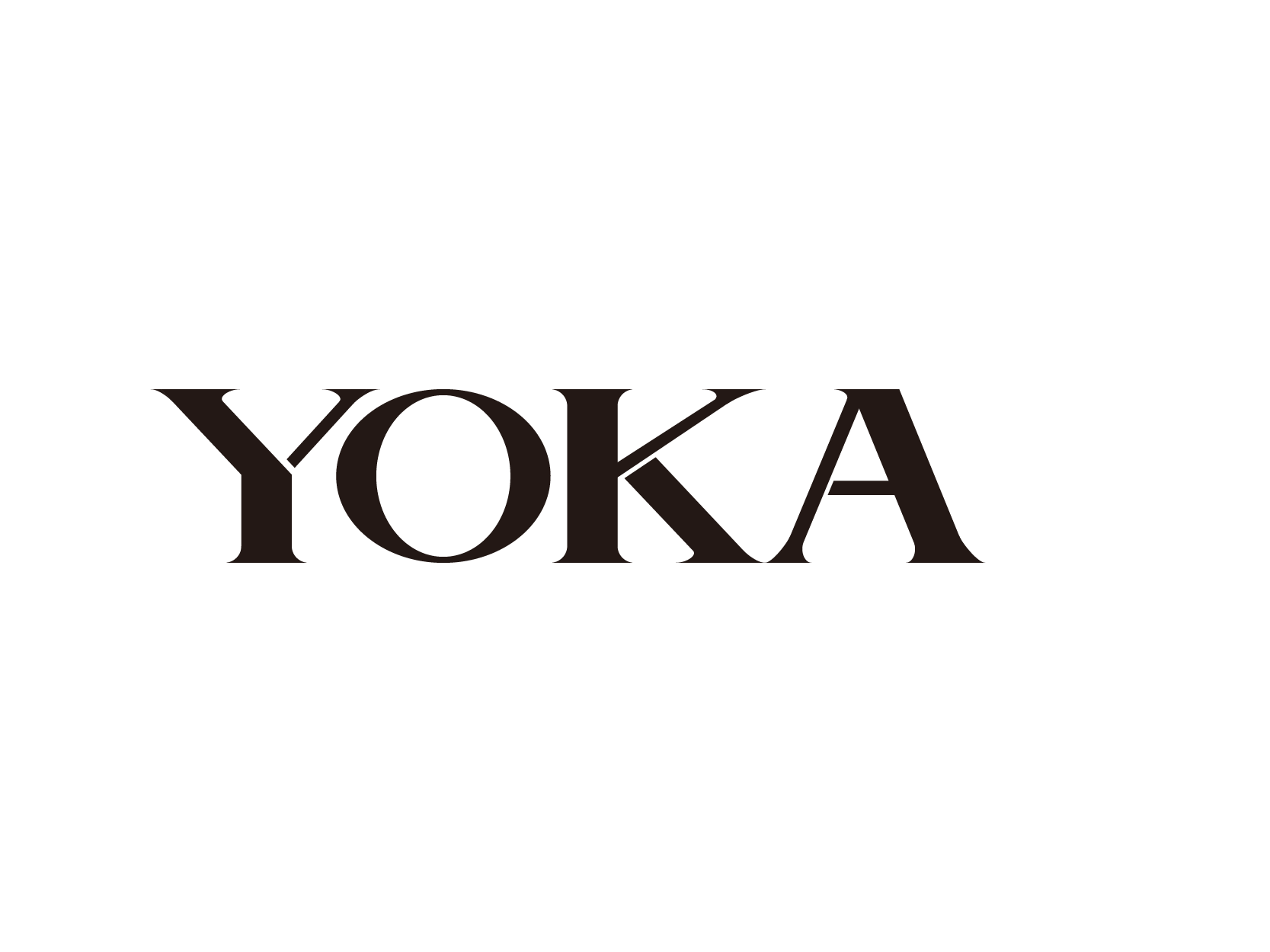 YOKA时尚网logo标志设计