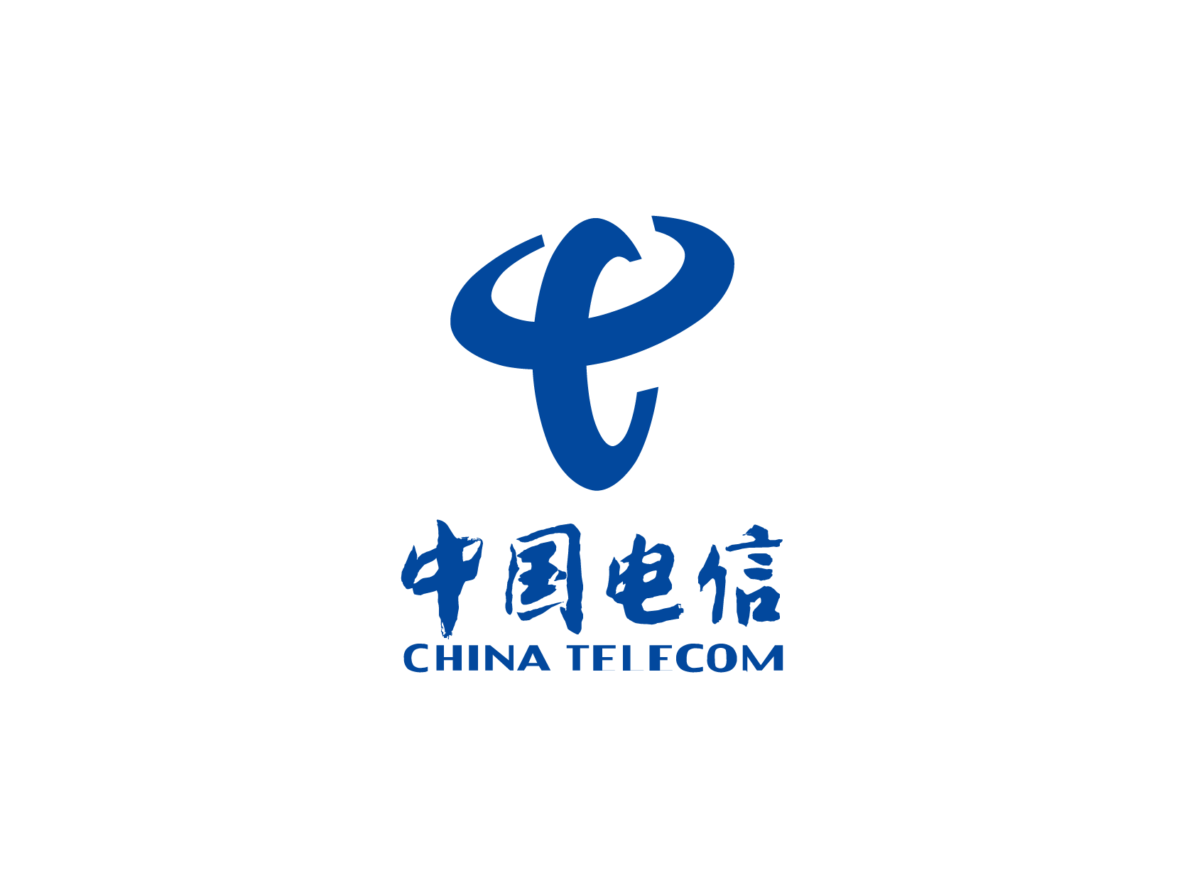 中国电信logo标志设计