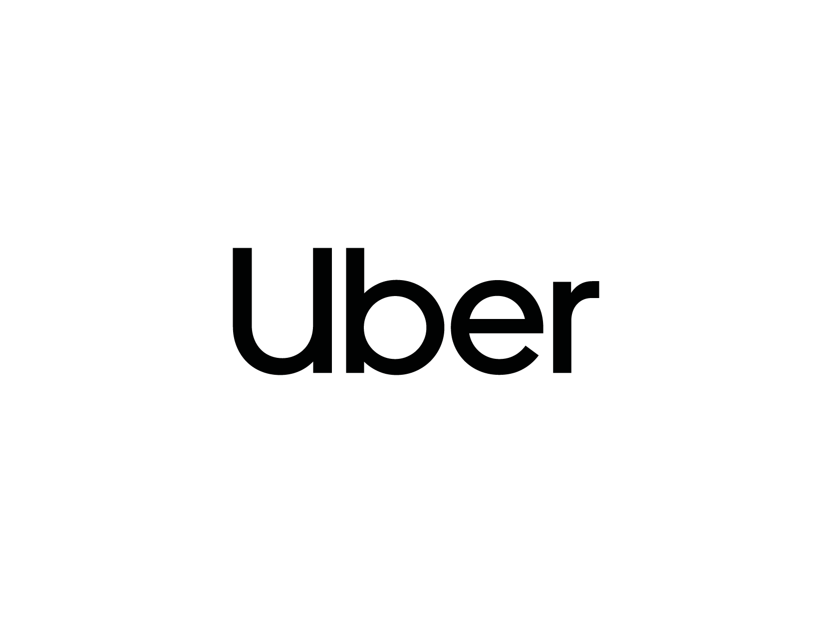 Uber优步logo标志设计