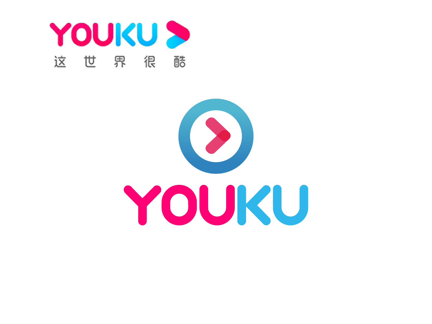 优酷Youku标志logo设计
