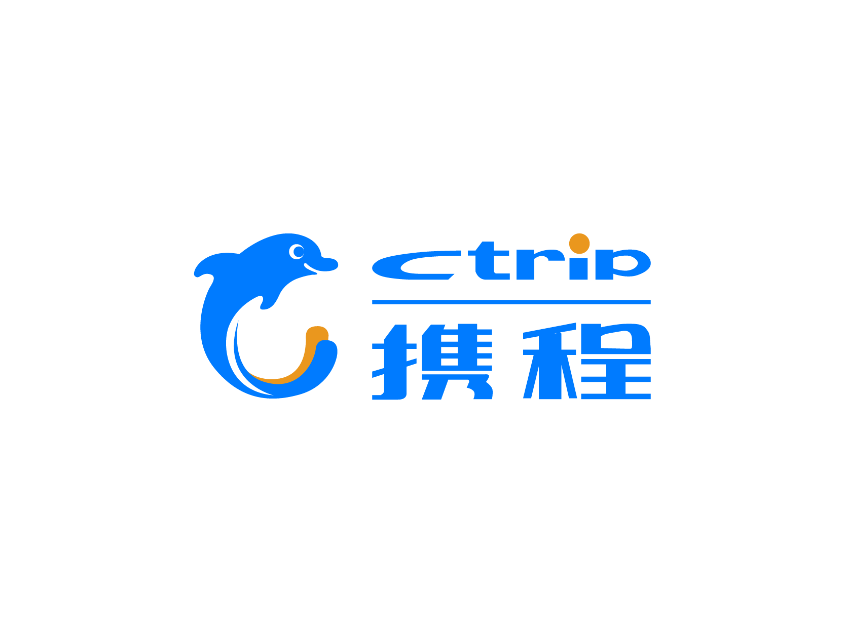 携程Ctriplogo标志设计