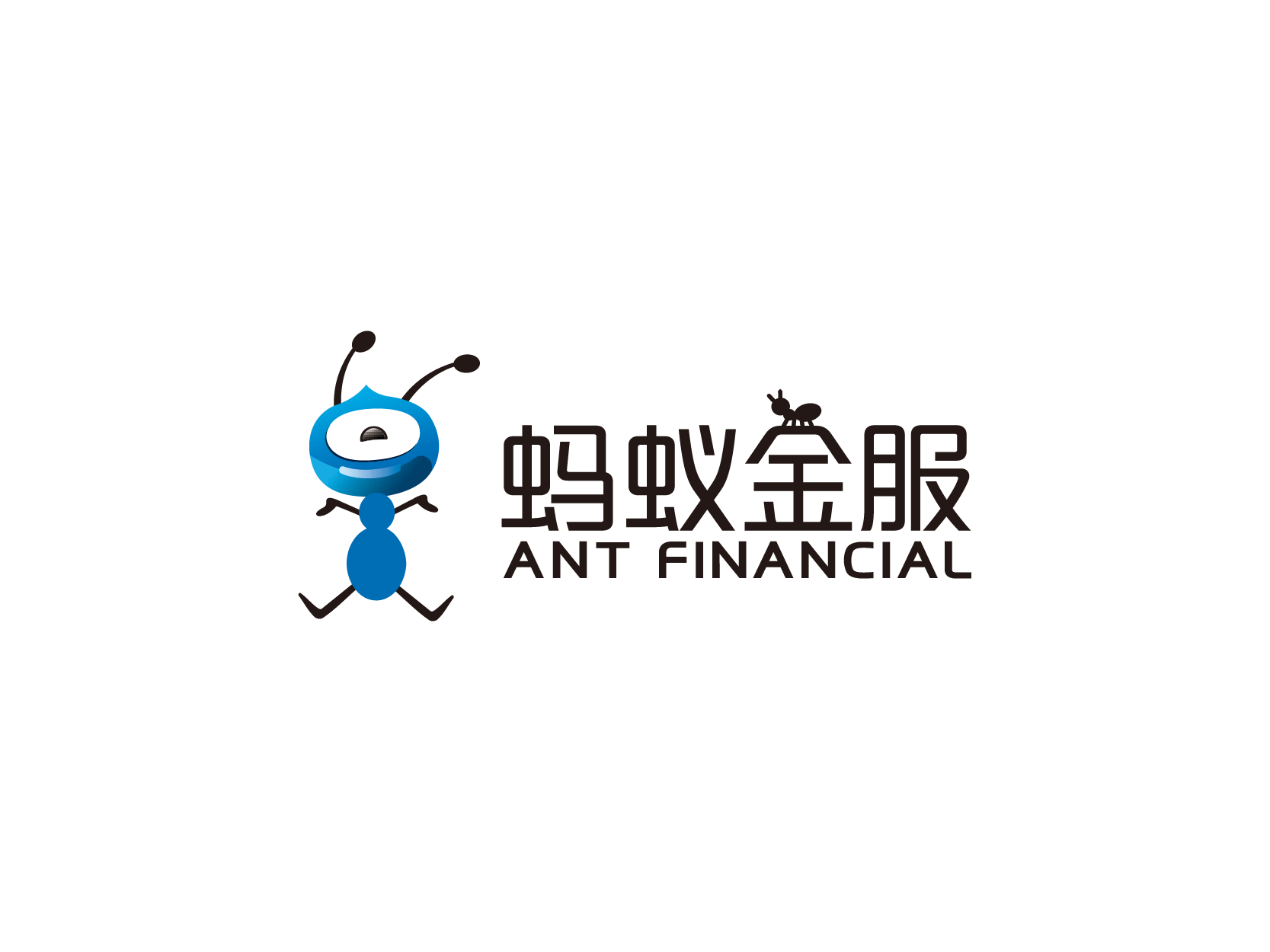 蚂蚁金服logo标志设计