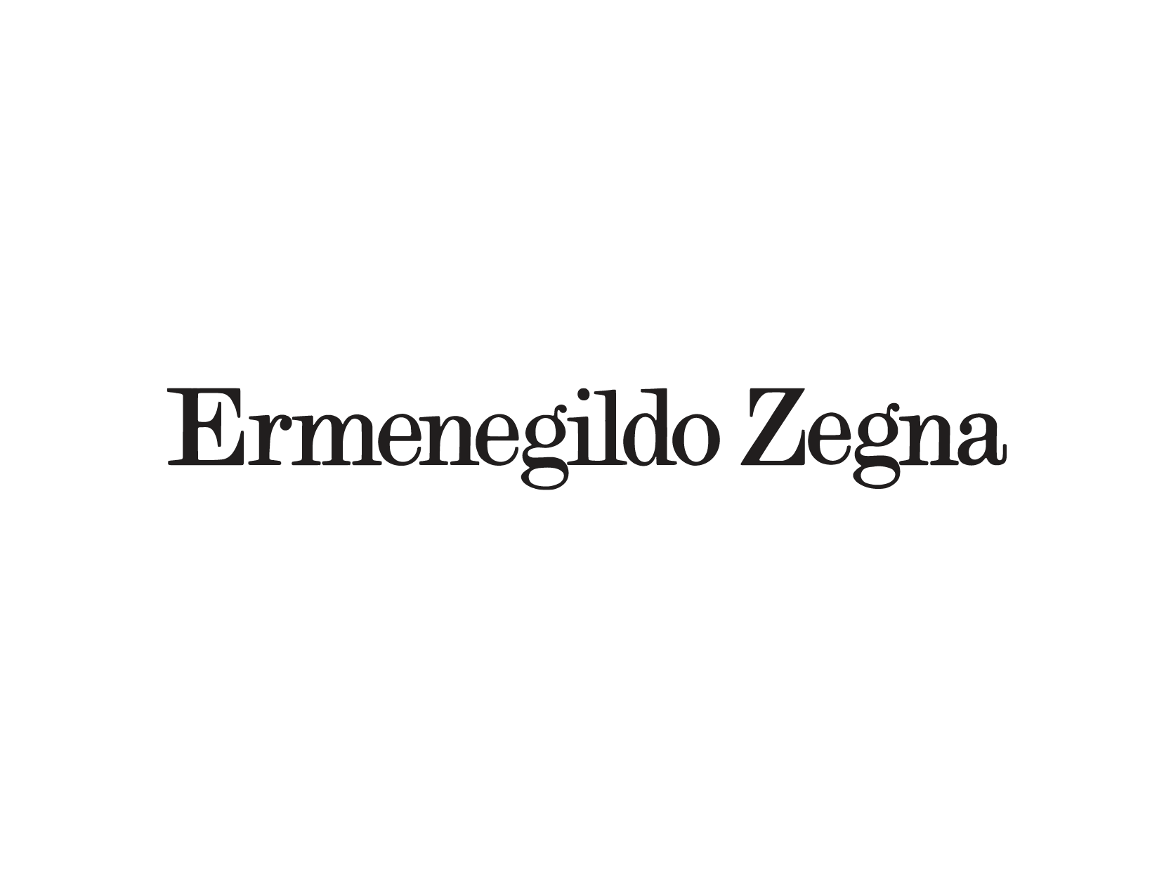 Zegna杰尼亚logo标志设计