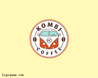 KOMBI咖啡logo