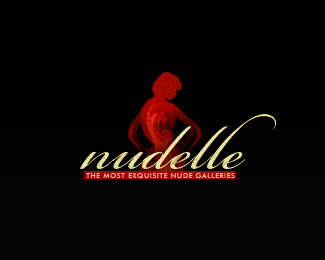 Nudelle裸体logo