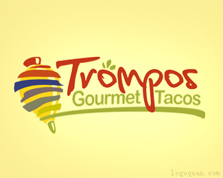 Trompos Tacoslogo设计