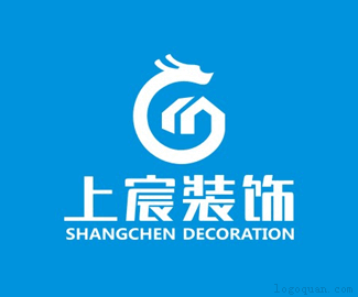 上宸装饰公司logo