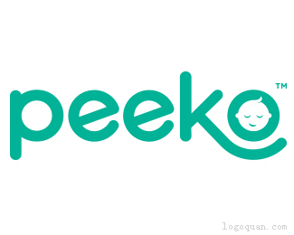 Peeko婴儿logo