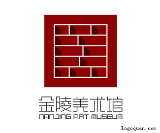 金陵美术馆logo