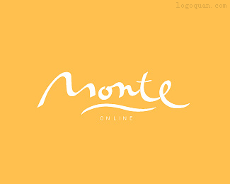 蒙特字体logo
