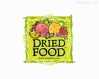 干制食品logo