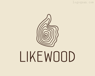Likewoodlogo设计