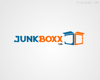 JunkBoxxlogo设计