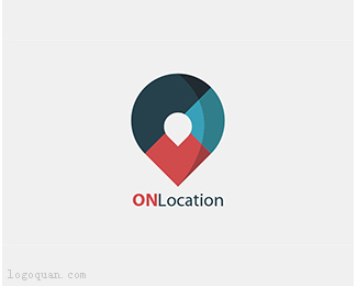 ONLocationlogo设计